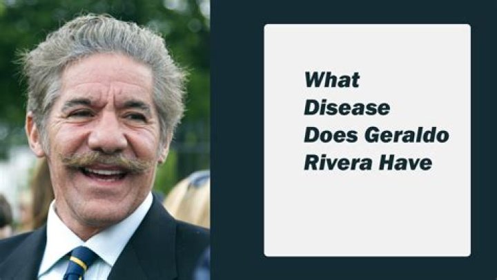 Does Geraldo Rivera Have Ms Health Condition