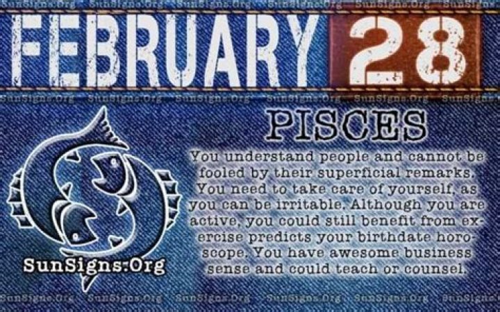 February 28 Zodiac Horoscope Birthday Personality