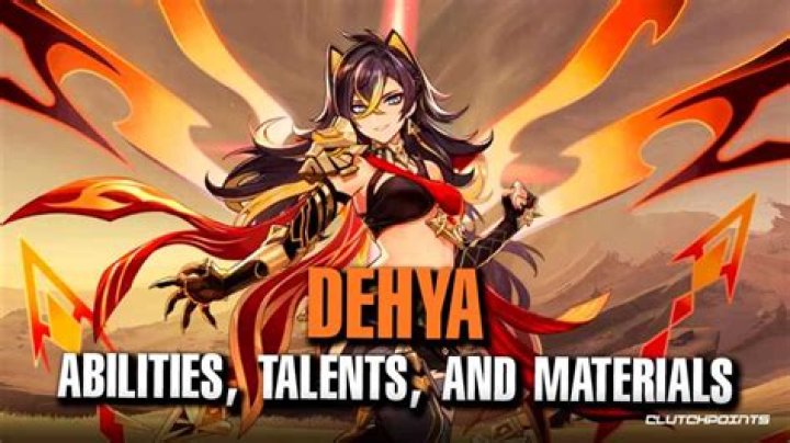 Genshin Impact - Dehya Skills, Materials, Talents, and More