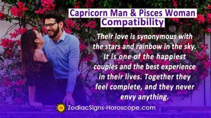 JadeZ | Pisces Woman And Capricorn Man