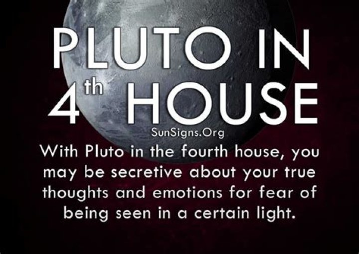 Pluto In 4th House Meaning: Love and Care