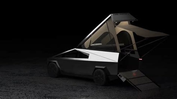 See inside the prototype for a new $24,000 Tesla Cybertruck camper attachment ·
